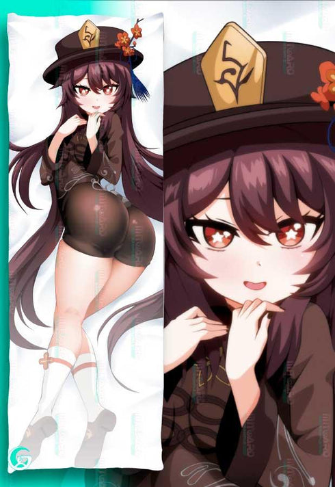 Hu Tao v2 Body pillow case Mitgard Studio